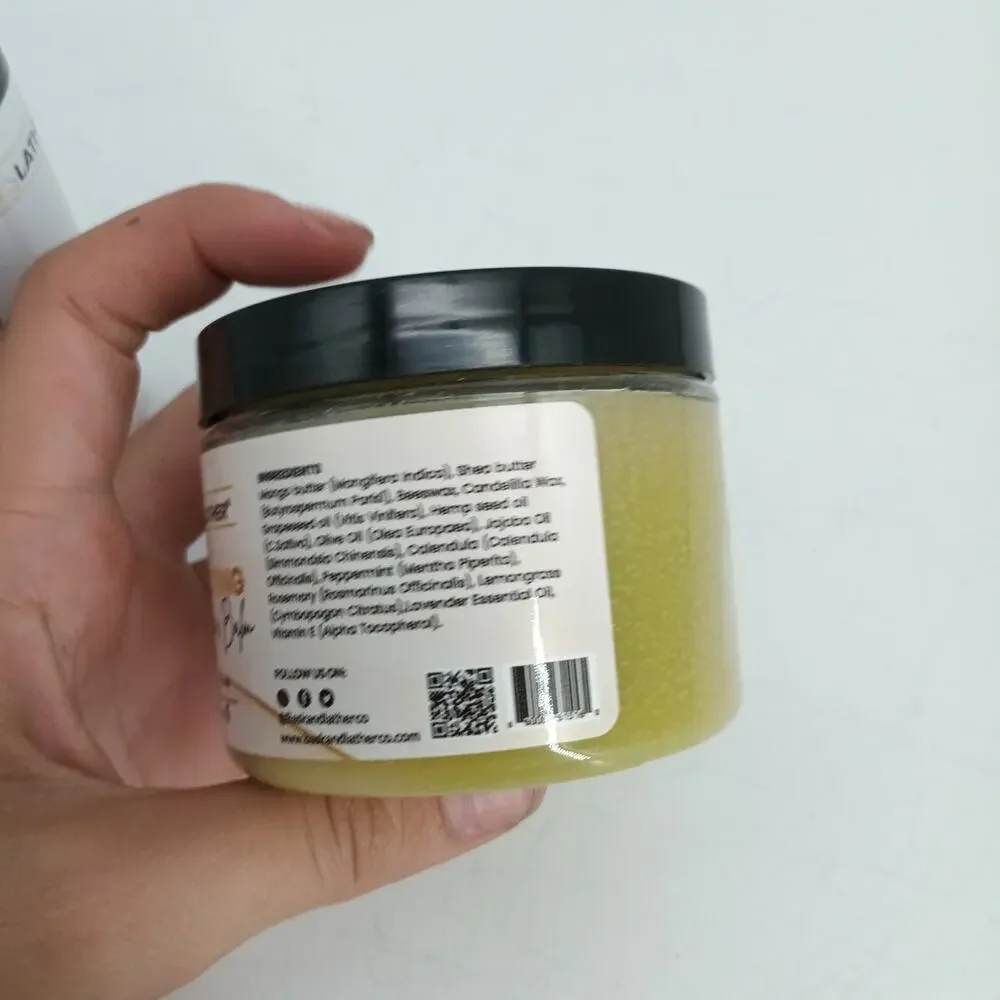 2X Bask & Lather Stimulating Scalp Hair Balm Moisturizing Dry Hair & Elixir New